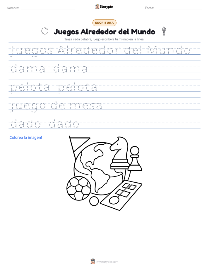 Práctica de Escritura