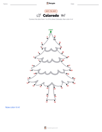 Colorado printable worksheet preview