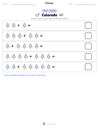 Colorado printable worksheet preview