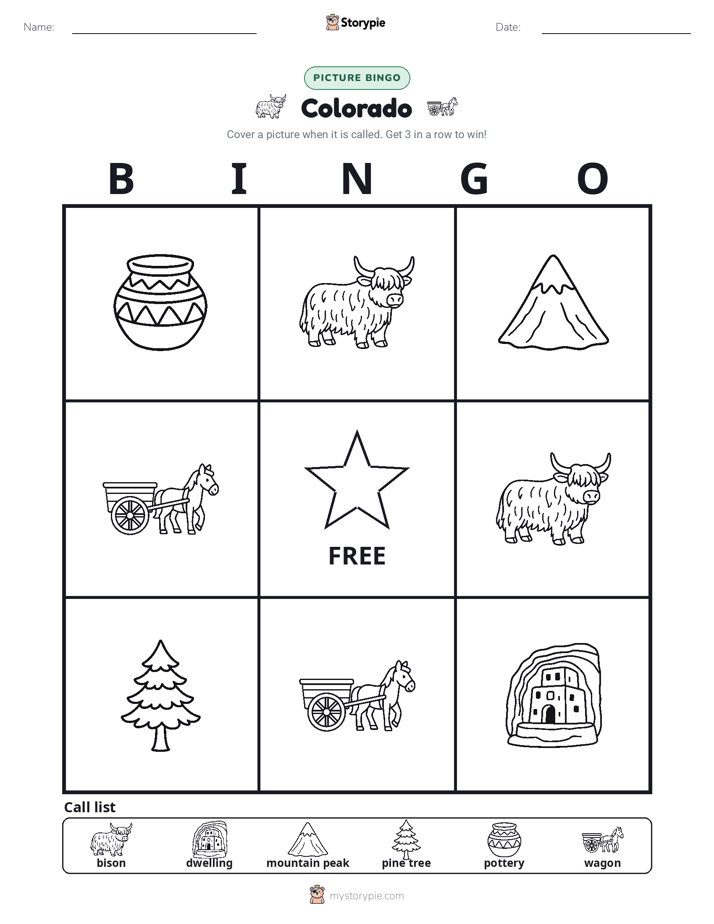 Picture Bingo