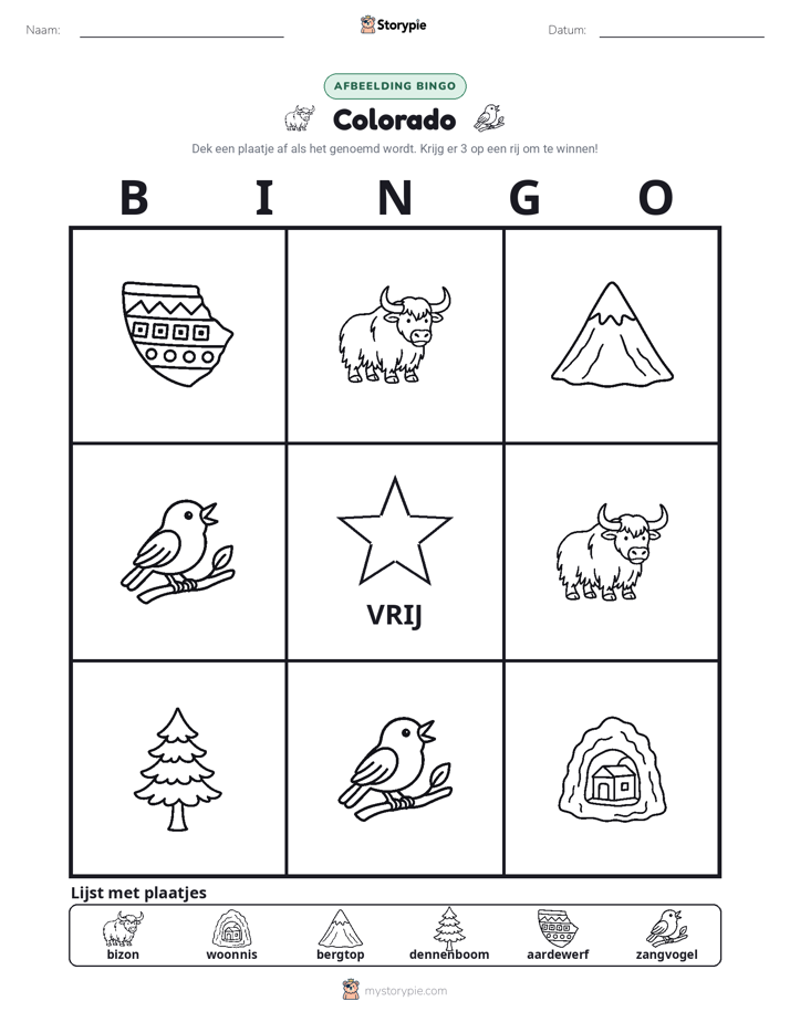 Afbeelding Bingo