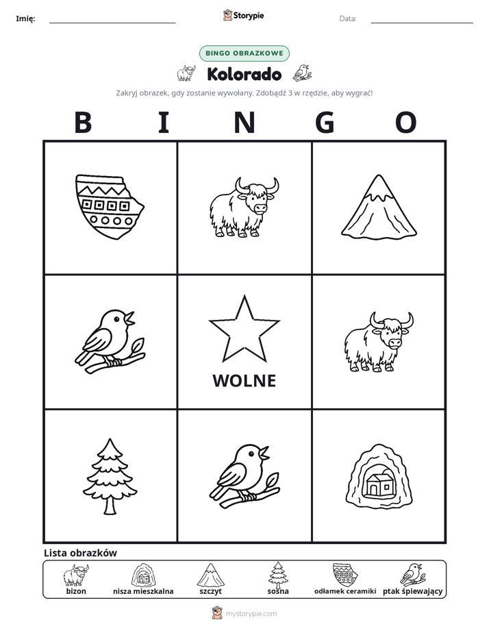 Bingo obrazkowe