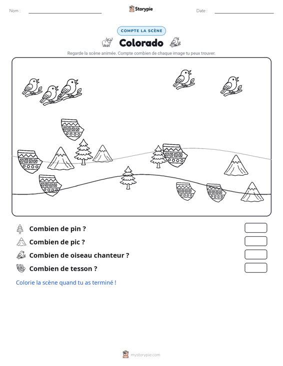 Scène de Comptage