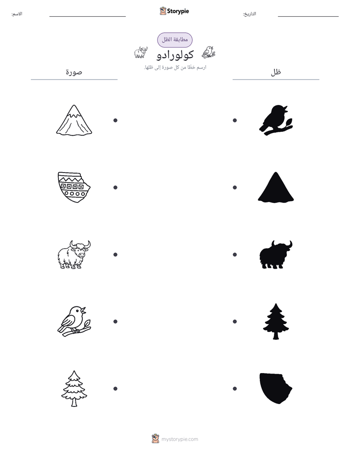 مطابقة الظل