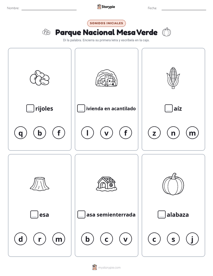 Sonidos Iniciales