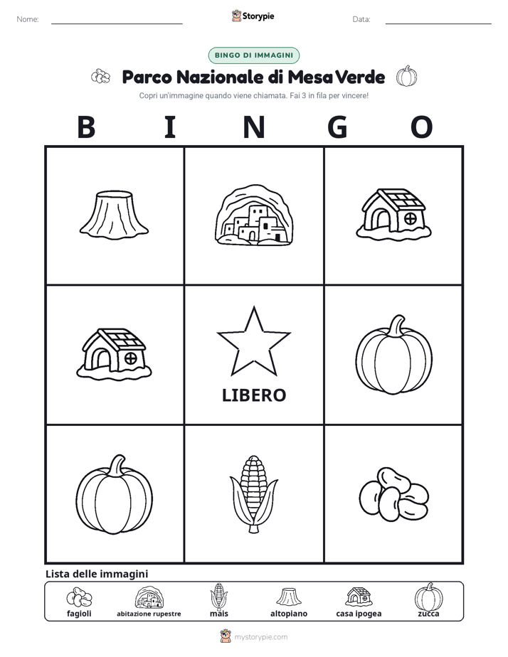 Bingo delle Immagini