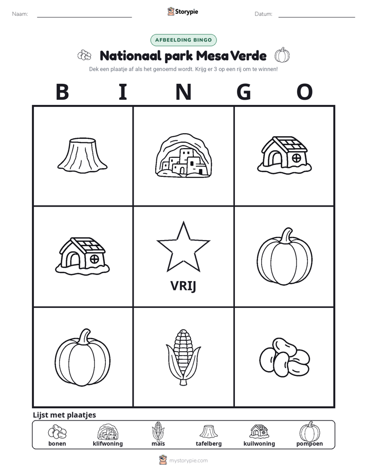 Afbeelding Bingo