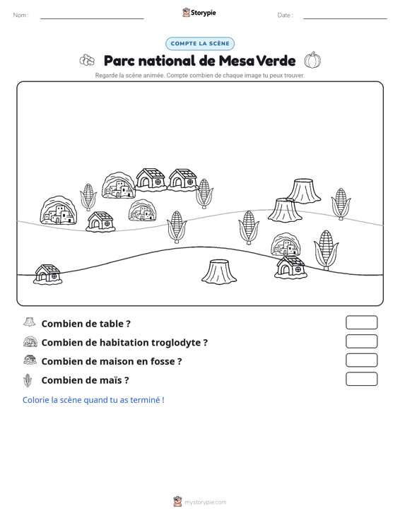 Scène de Comptage