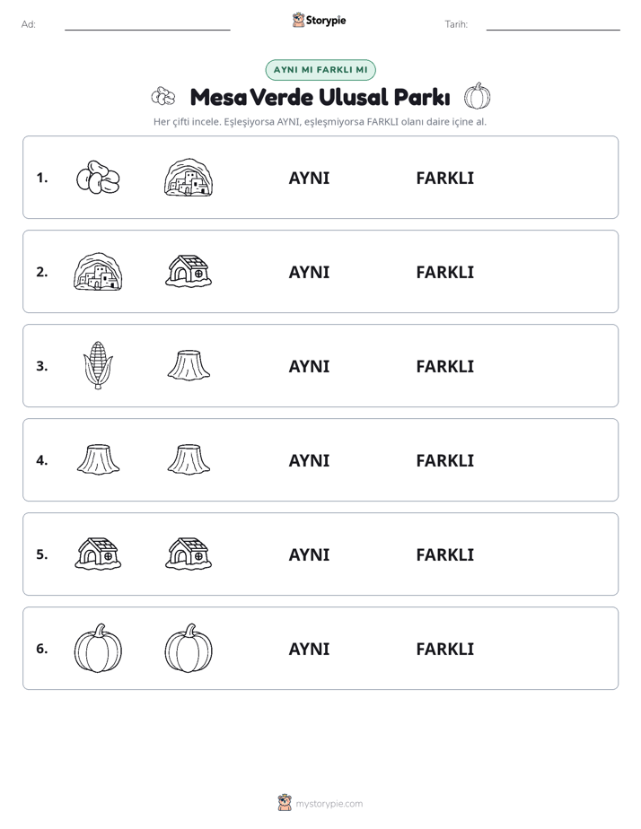 Aynı mı Farklı mı
