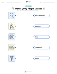 Dance (Why People Dance) printable worksheet for kids