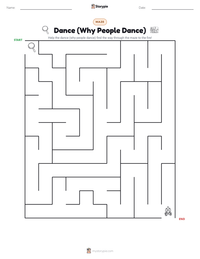 Dance (Why People Dance) printable worksheet preview