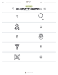 Dance (Why People Dance) printable worksheet preview
