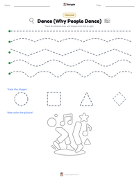Dance (Why People Dance) printable worksheet preview