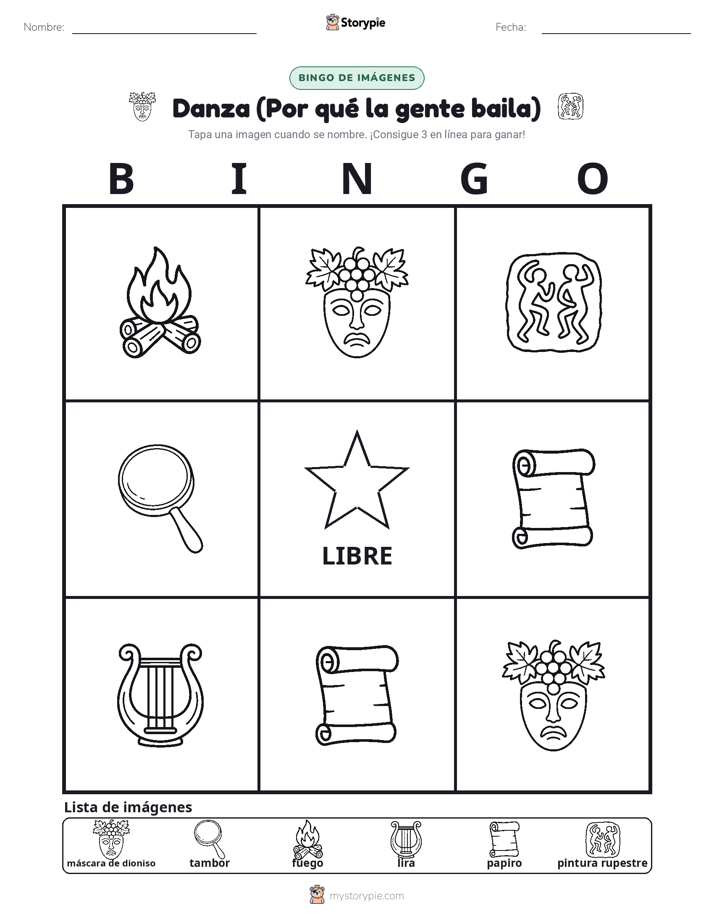 Bingo de Imágenes