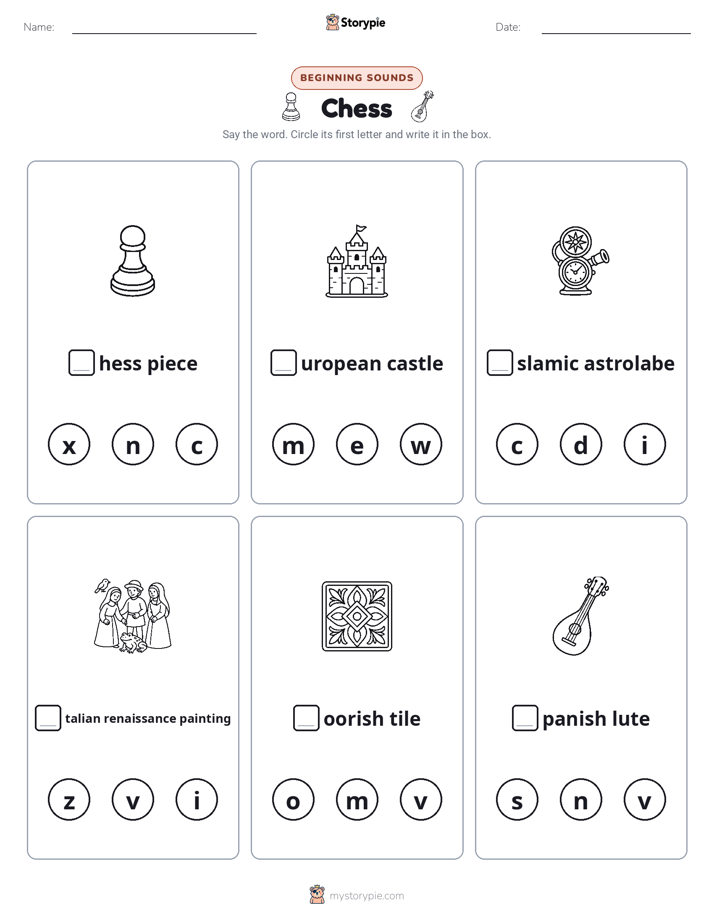 Beginning Sounds