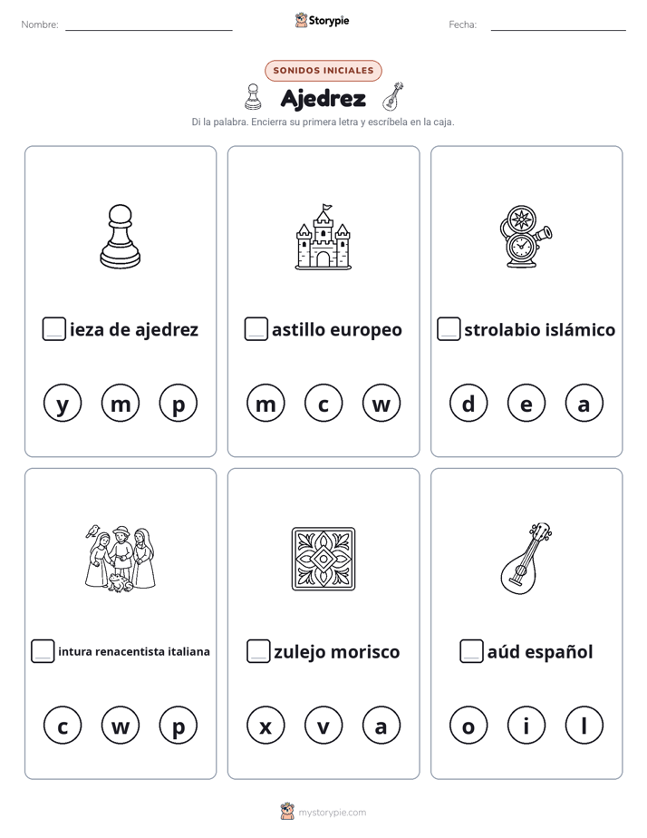 Sonidos Iniciales