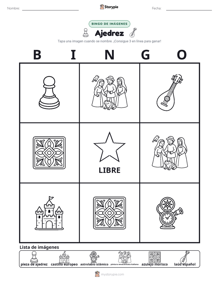 Bingo de Imágenes