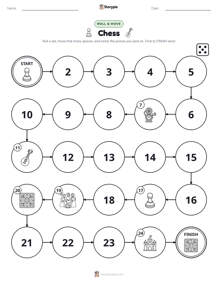 Roll & Move Game
