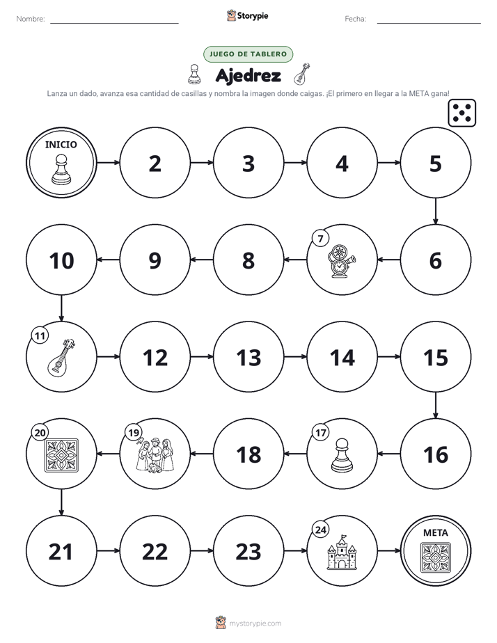 Juego de Rueda y Avanza