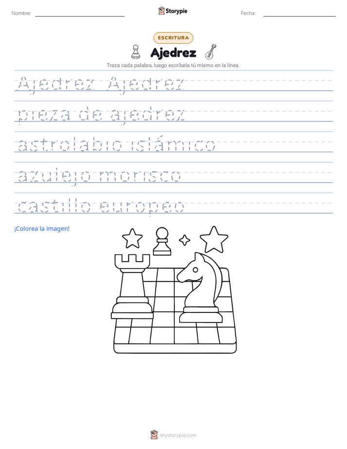 Práctica de Escritura