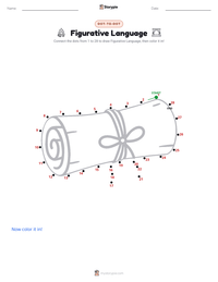 Figurative Language printable worksheet preview