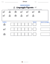 Anteprima della scheda stampabile di Linguaggio Figurato