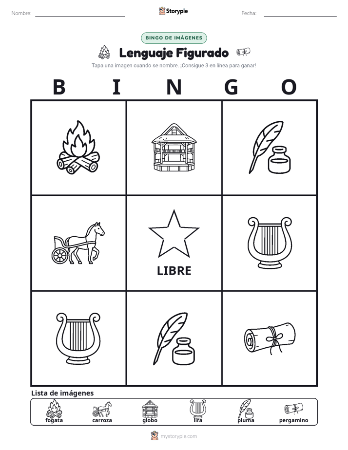 Bingo de Imágenes