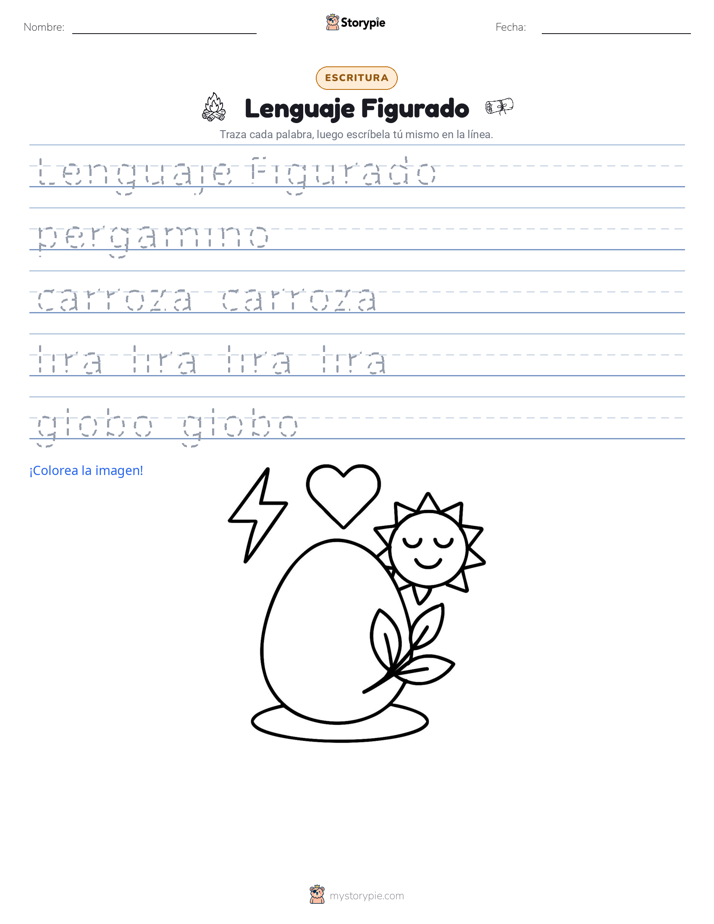 Práctica de Escritura