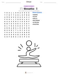 Anteprima della scheda stampabile di Ginnastica