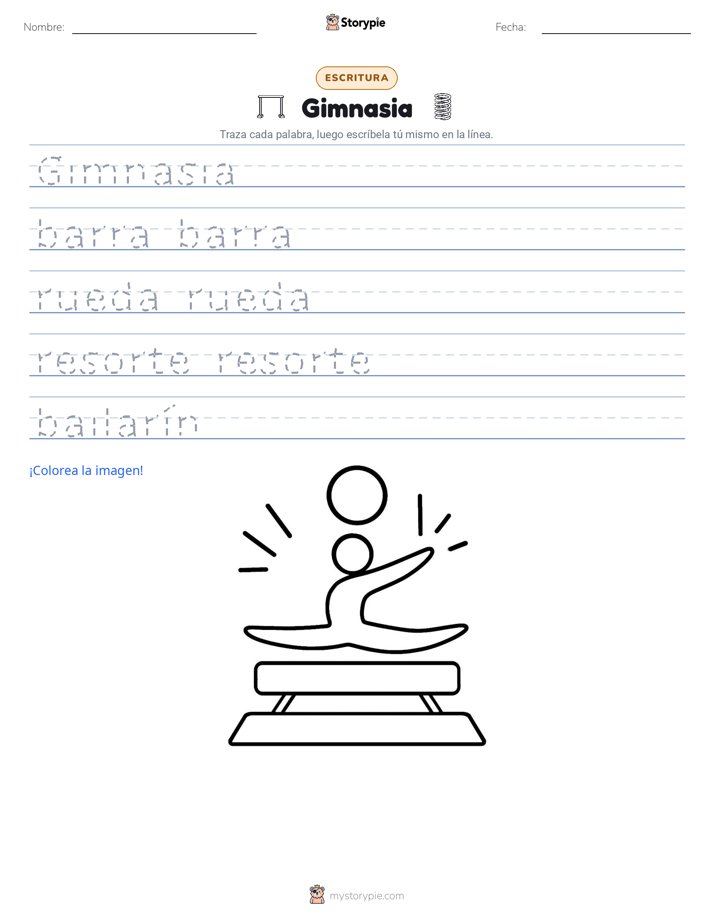 Práctica de Escritura