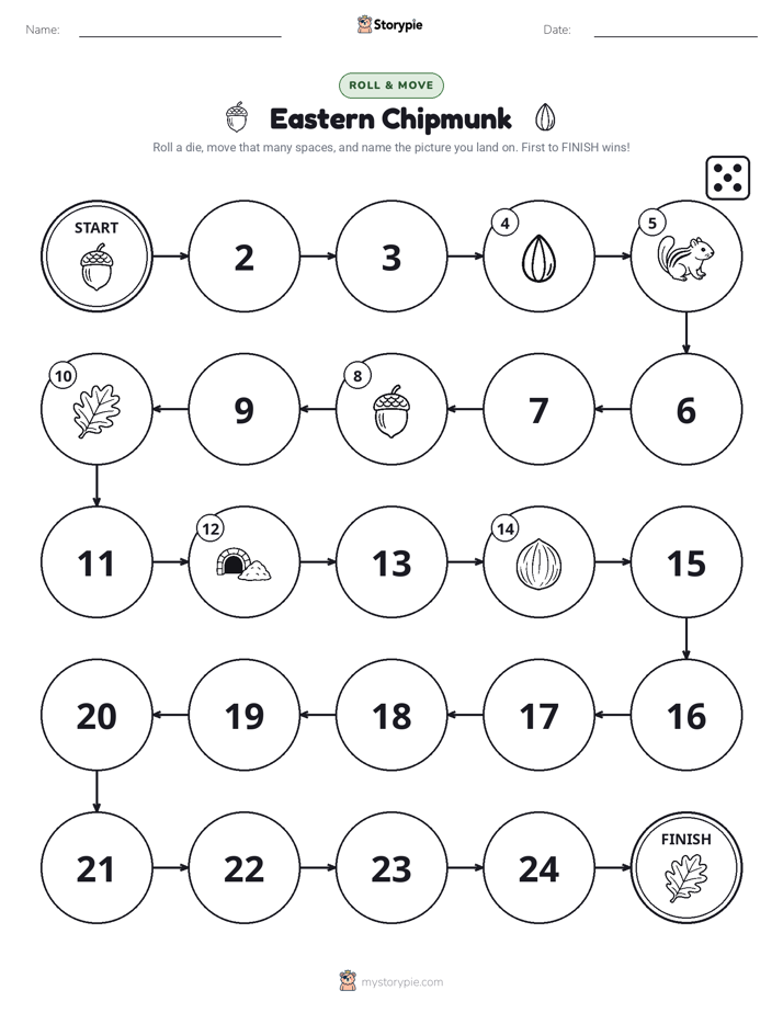 Roll & Move Game