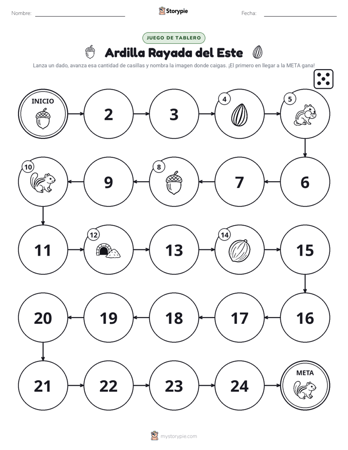 Juego de Rueda y Avanza