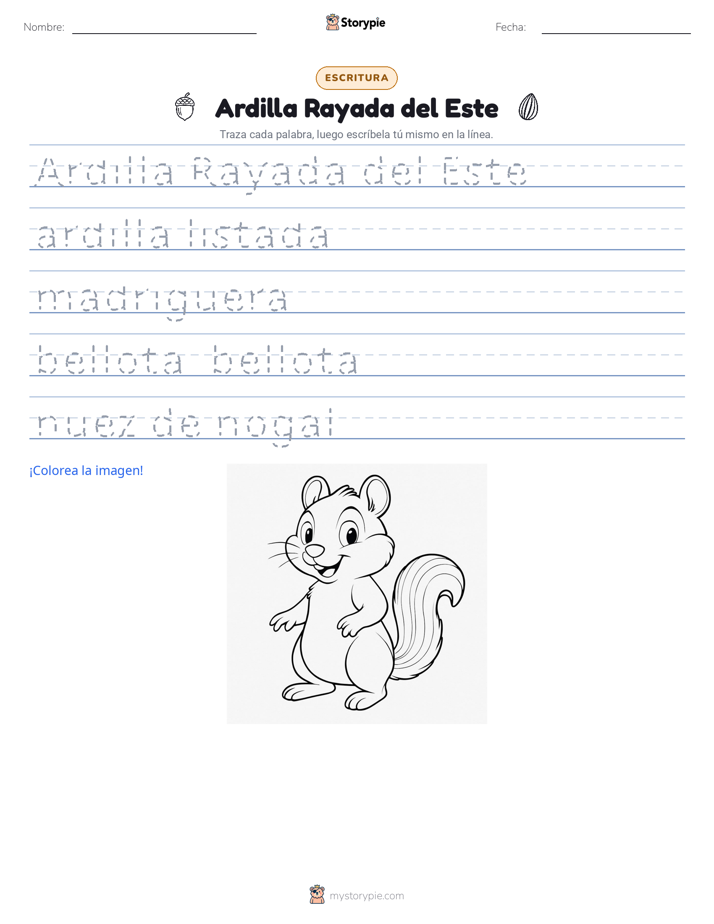 Práctica de Escritura