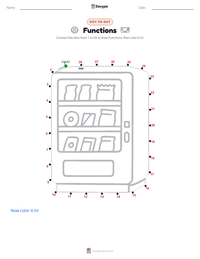 Functions printable worksheet preview