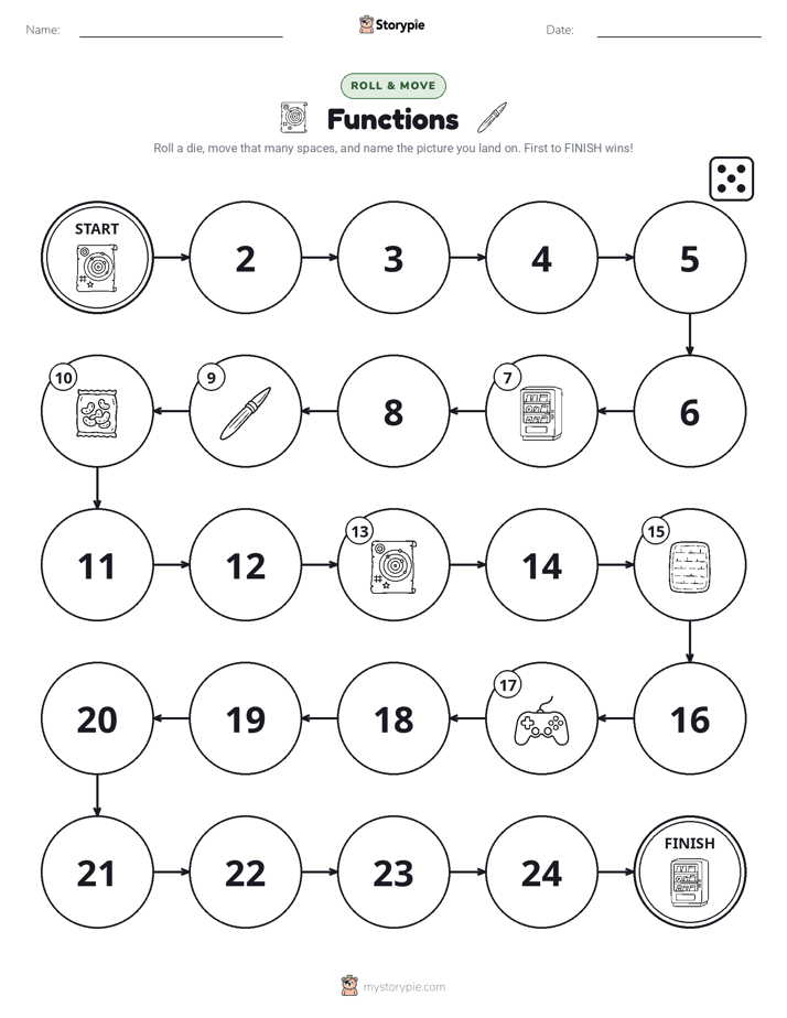 Roll & Move Game