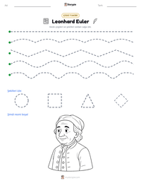Leonhard Euler yazdırılabilir çalışma sayfası önizlemesi