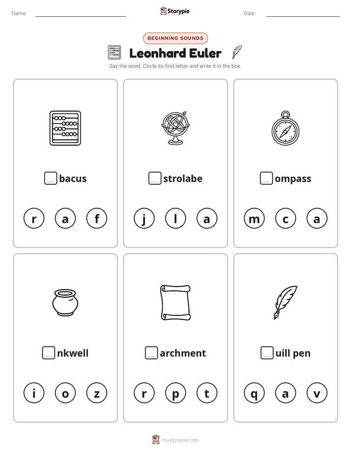 Beginning Sounds