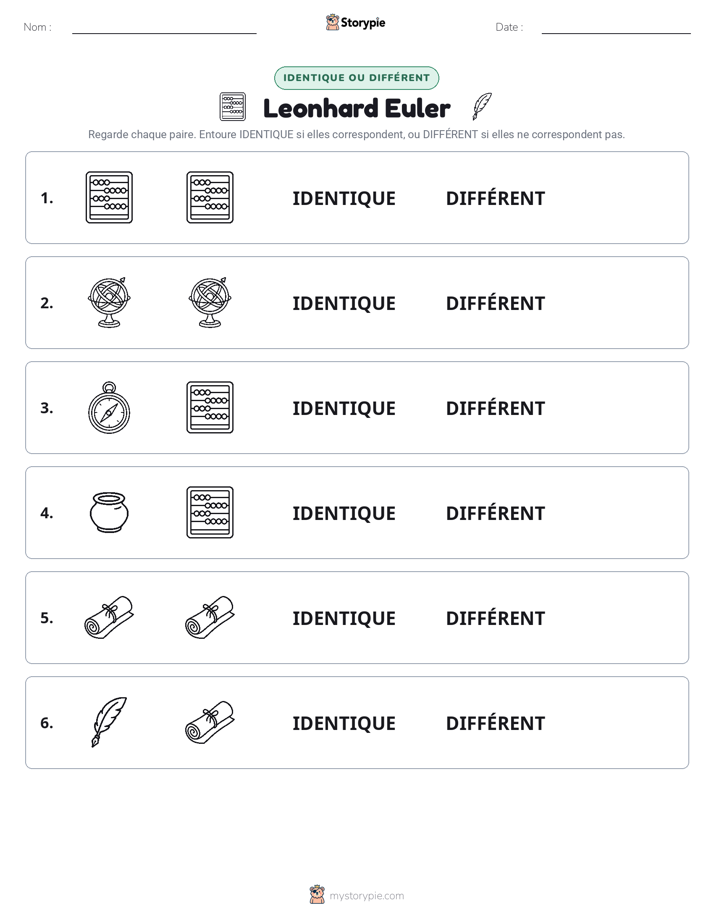 Identique ou Différent