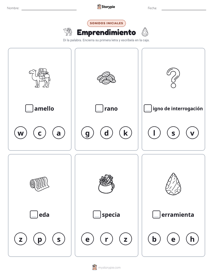 Sonidos Iniciales