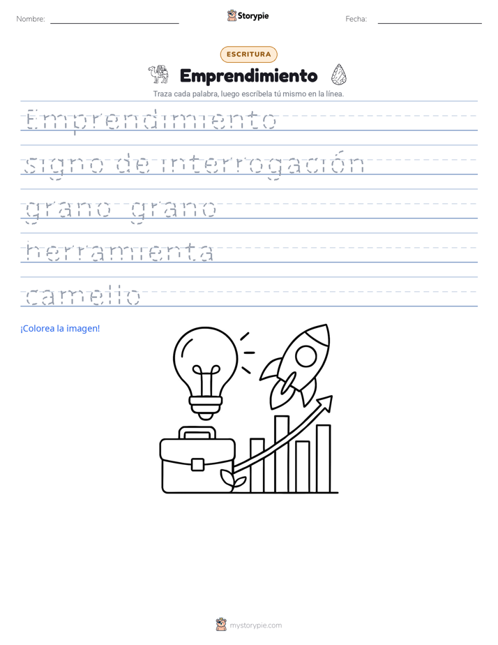 Práctica de Escritura