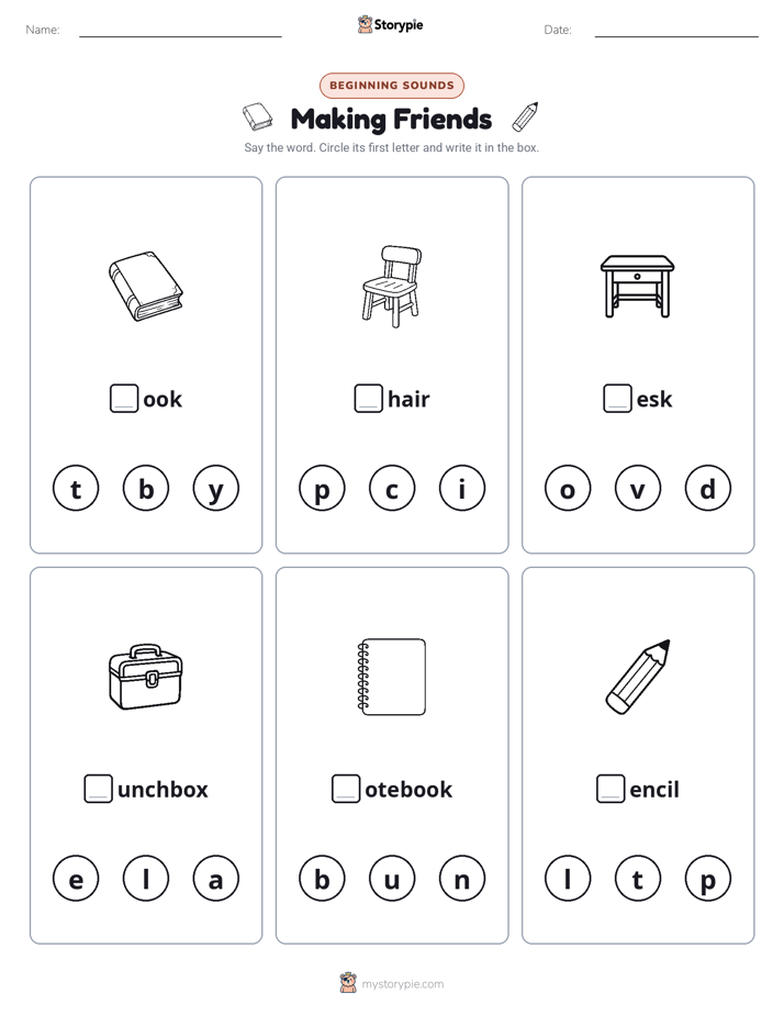 Beginning Sounds
