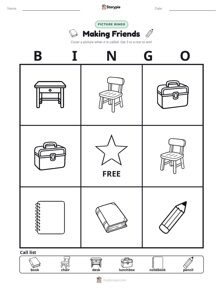 Picture Bingo