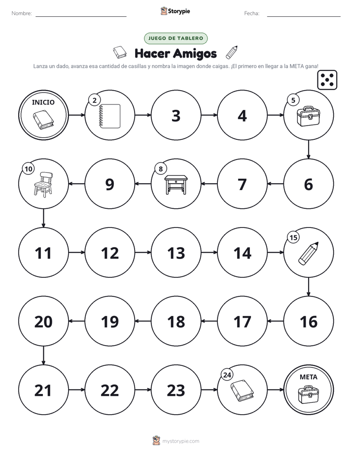 Juego de Rueda y Avanza