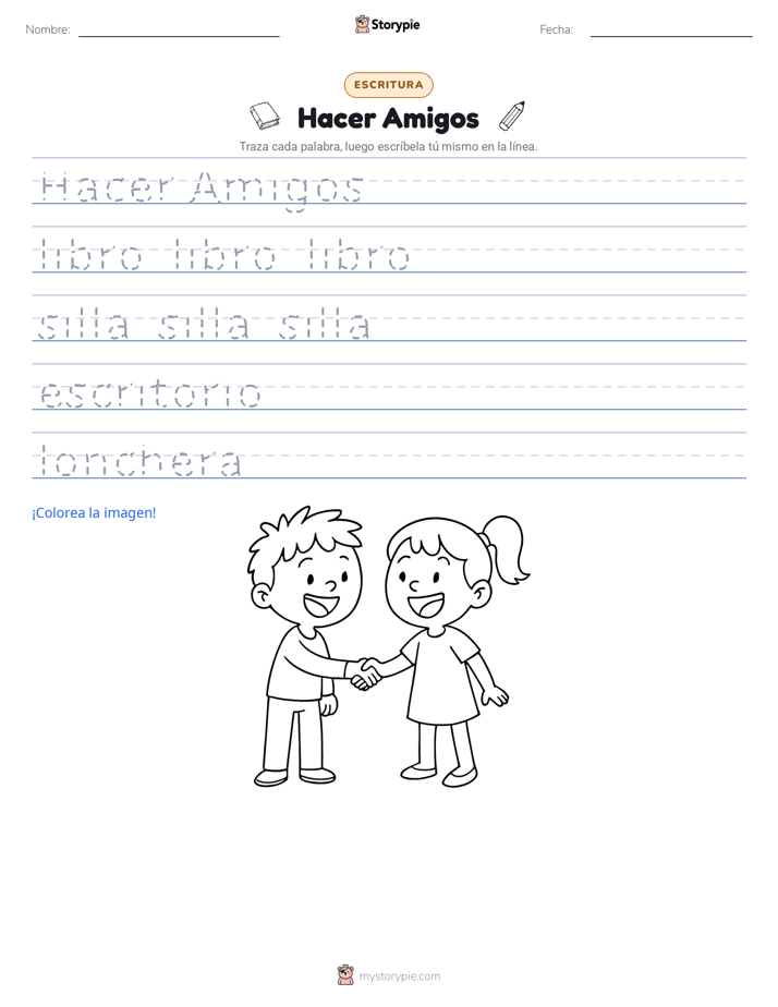 Práctica de Escritura