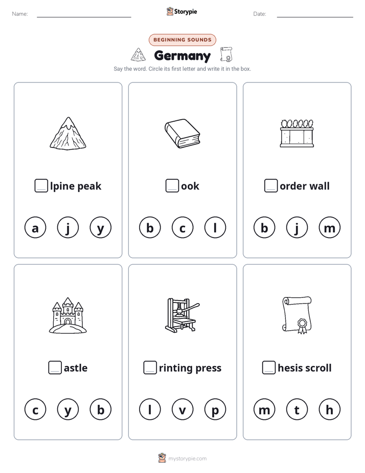 Beginning Sounds