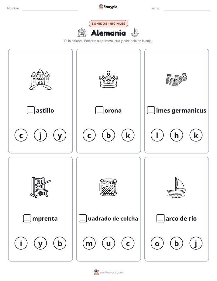 Sonidos Iniciales