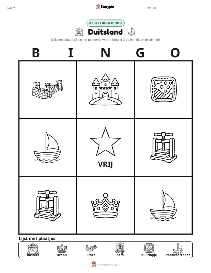 Afbeelding Bingo