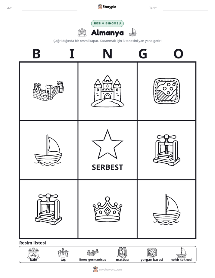 Resim Bingo