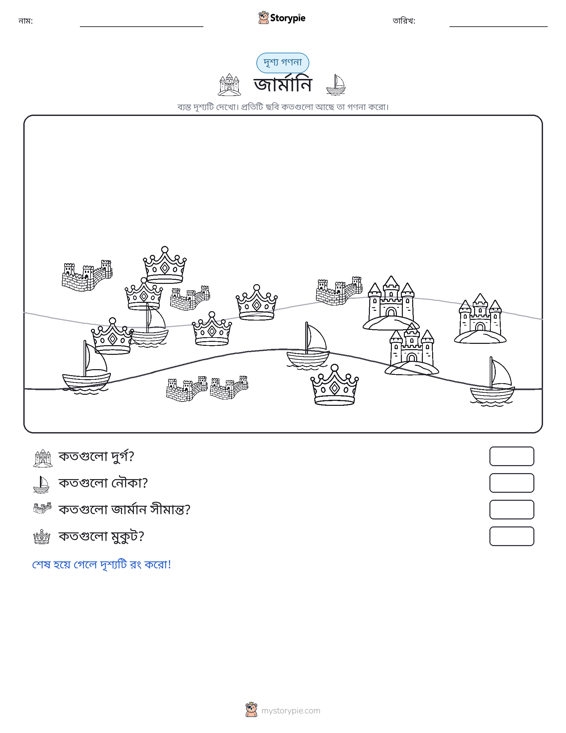 গণনা দৃশ্য