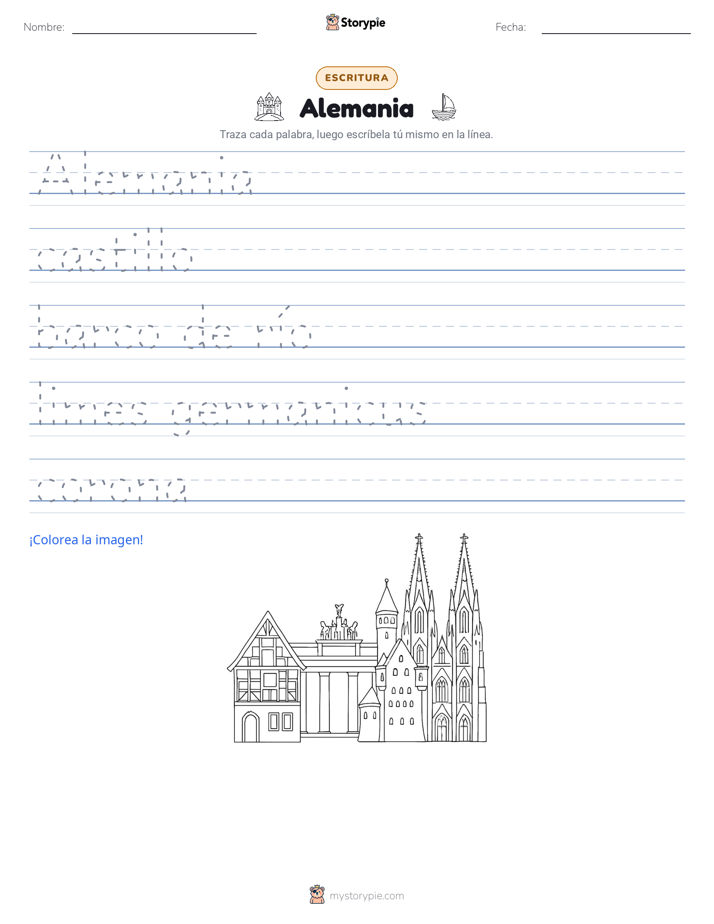 Práctica de Escritura